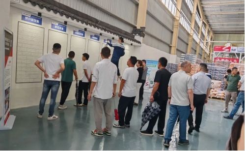 雨虹砂粉池州工廠開業慶典暨工建裝飾砂漿推廣會圓滿舉行