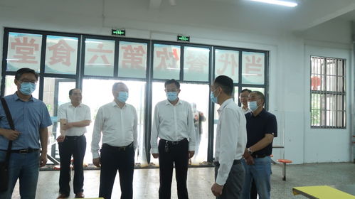 蚌埠市市場監督管理局到固鎮縣毛鉭廠中學開展食品安全和疫情防控督查工作